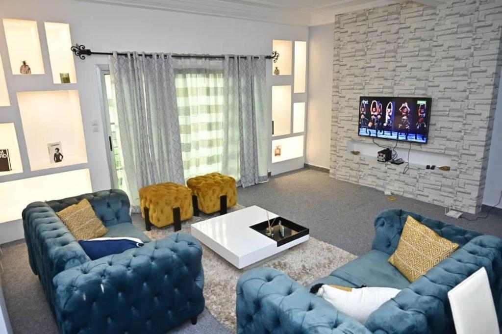 Appartement Cosy Gold Bonapriso Douala Esterno foto